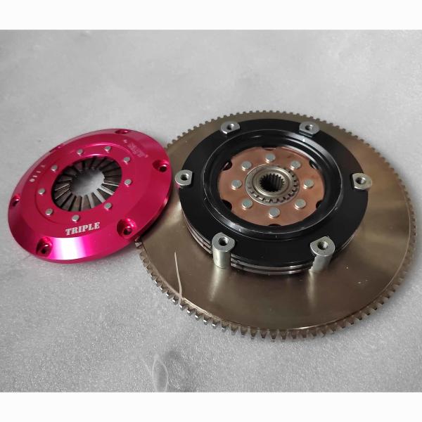 SWAG 5.5' 4140 Acero Triple Plate Racing Clutch Kits para el Mitsubishi Lancer 4G93