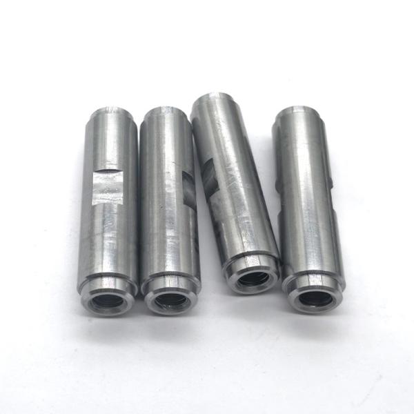 Custom CNC Machined Carbon Steel Threaded Blind Hole Sleeve