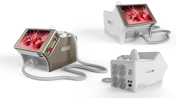15 inch True Color screen Portable 808nm diode laser hair removal machine