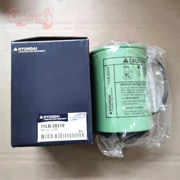 Para o conjunto de filtro 11LB-20310 do combustível do motor da máquina escavadora