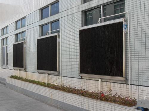 Source Factory 7090 Cooling Pad Honey Comb Wet Curtain for Poultry Farm and Greenhouse Evaporative air Cooler 10mm