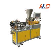 Línea de producción de pelletizadores de extrusión de cargador de plástico pequeño Masterbatch Twin Screw