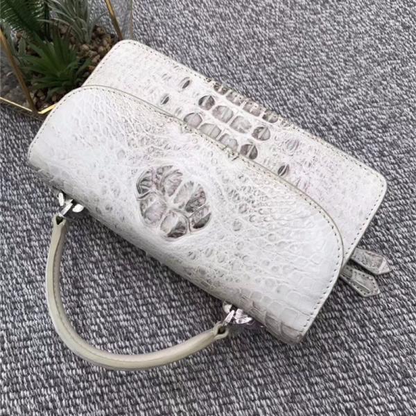 Fashion Genuine Crocodile Leather Women Small Mini Handbag Lady Purse Authentic Alligator Skin Female Cross Shoulder Bag