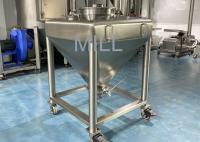 Conteneur cubique de réservoir du réservoir d'emballage de poudre du vide IBC d'acier inoxydable/IBC pour le convoyeur