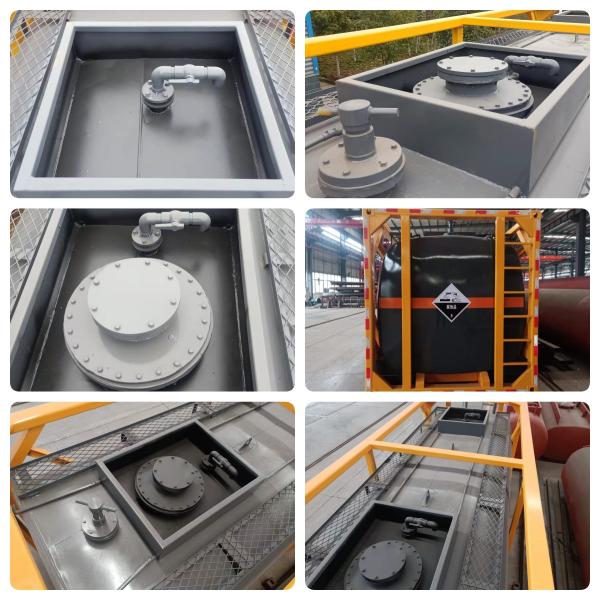 Китайская фабрика прямая продажа низкая цена 20 футовый резервуар контейнер концентрированной серной кислоты