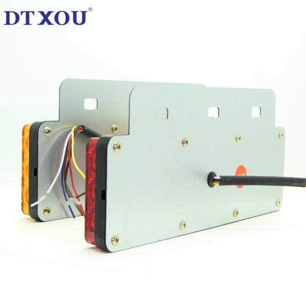 Easy Installation 12v 24v Leds Amber Red Blue White Color Iron Plate Trucks/trailer Side Marker & Down Corner Light