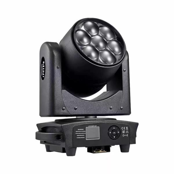 3200K-5600K Color Temperature Support Dimmer Stage Light DMX Wash Mini LED Moving Head