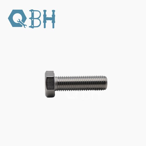 ANSI 304 Stainless Steel Hex Bolt M3 - M20 Size Customized specifications