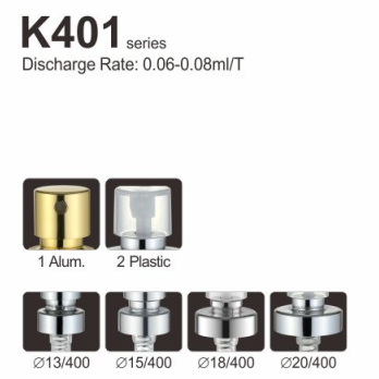 OEM Alu Crimp Perfume Spray Pump Multipurpose Practical K401-2