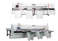 el panel compuesto de 3 asientos vio la máquina circular automática automatizada de la sierra para corte de metales