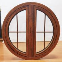 Ventana circular residencial de aluminio Ventana redonda comercial de PVC personalizada