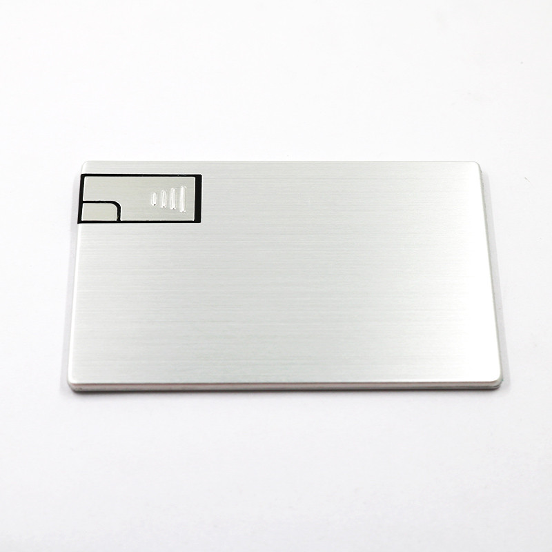 Ручки 16GB 32GB ROSH USB кредитной карточки металла 2,0 серебра одобрили