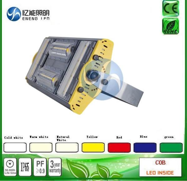 Bridgelux cob 150W 180W led flood light high bay led Tunnel lamp140LM/W Red green green blue yellow color with AC85-265V