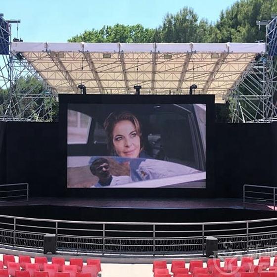 Reiss Manufacturer Best Price Outdoor Indoor Led Display Screen 500*1000mm P3.91 Stage Advertising Background for Rental Ledwall