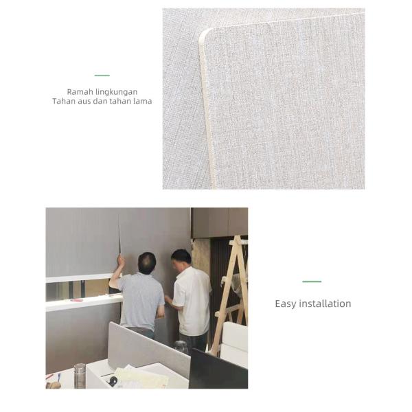 Бамбуковая деревянная панель стены внутреннего художественного оформления PVC влагостойкая