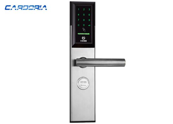 Phone Control Apartment Electronic Door Locks SUS 304 Panel Anti Peep