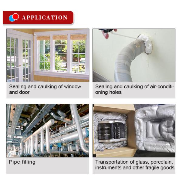Mixture MF High Grade Economical Fixing OEM Fireproof Polyurethane Spray Foam Waterproof Expanding Mounting PU Foam Spray