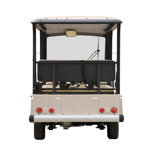 EXCAR 8 Seater Electric Sightseeing Car , 72V 7.5KW Trojan Battery Tour Bus