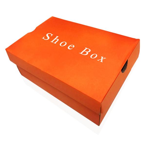 Цвет бренда логотипа Китая изготовленный на заказ оптовый напечатал складывая детей Kraft бумажных обувает рифленые грузя коробки