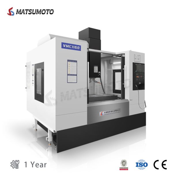 VMC1160 Heavy Duty CNC Vertical Machining Center 3 Axis CNC Milling Machine for Metal