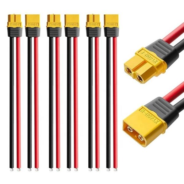 12AWG 100mm 150mm Silicon Wire XT60 XT60H XT60U Connector Male Female Sheath Housing Plug Cable for Battery FPV