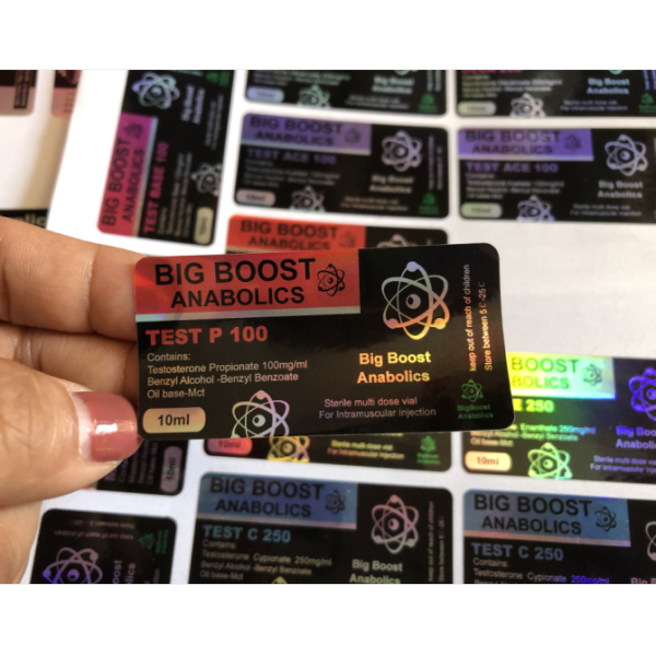 Trizepatide 10mg laser shinny hologram labels