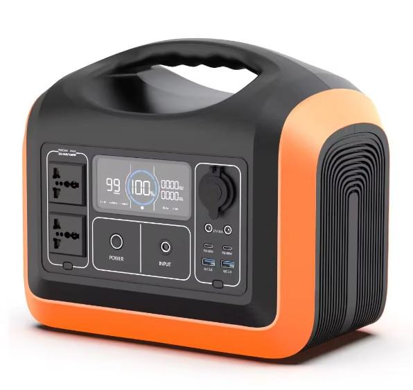 Outdoor Camping Pure Sine Wave  Solar Portable Power Station With Solar
