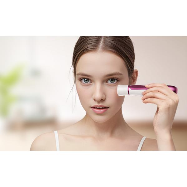 Rosa rosa suave espuma de afeitar eléctrica para mujeres