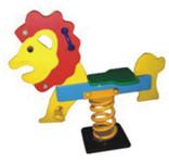 outdoor playground galvanized steel children spring rider-ET-E07G