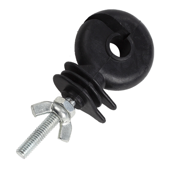 Облегченная деревянная ферма столба ограждая изоляторы в белых черных или изготовленных на заказ вариантах цвета