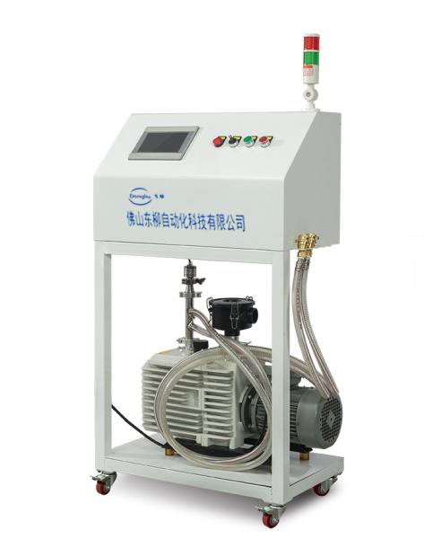 High-Vacuum Pumping Systems with Leak Detection for Refrigeration Assembly