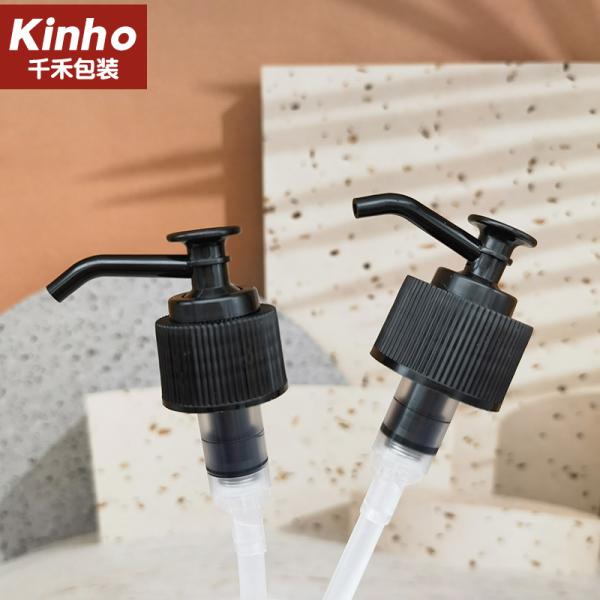 Long Nozzle Plastic Lotion Pump Liquid Bottle Hand Soap Dispenser Pump With Screw Lock