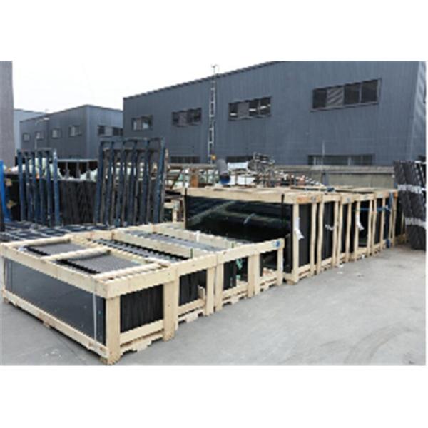 Gray / Bronze Tinted Glass , Blue Tinted Glass Sheet For Construction Glass