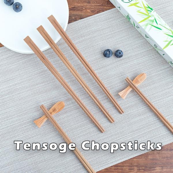 Carbonized Tensoge Bamboo Disposable Chopsticks for Workable Customer's Logo and Packing