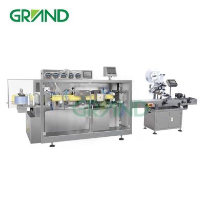 GGS -118 P5 Car Perfume Plastic Ampoule Filling And Sealing Machine Fully Automatic