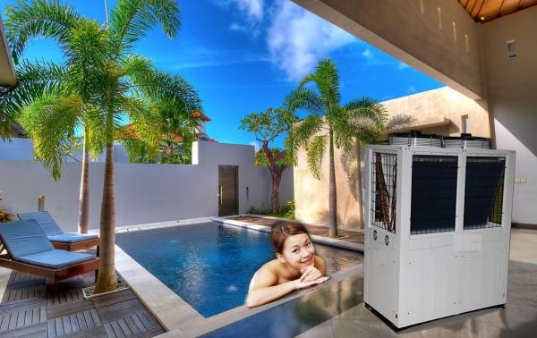 20-25kw Air Source Heat Pump For Swimming Pool Heating And Cooling
