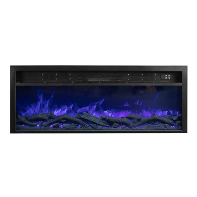 os oradores de 60inch Bluetooth Recessed inteiramente a chaminé elétrica 950-2000W