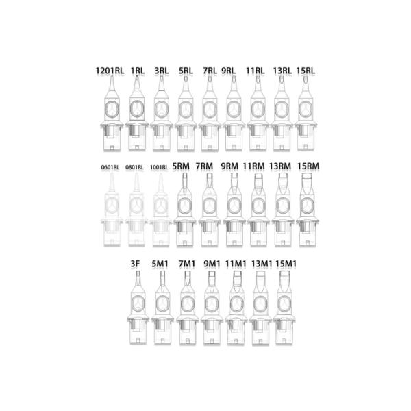 Cartridge Tattoo Eyebrow Lips Eyeliner Permanent Makeup Needles