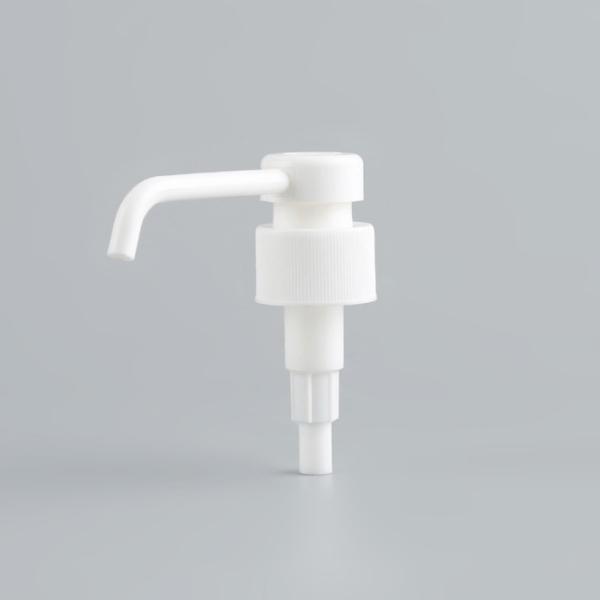 Plastic White Long Nozzle Lotion Pump 28/410 24/410 Replacement Lotion Pump Head Screw