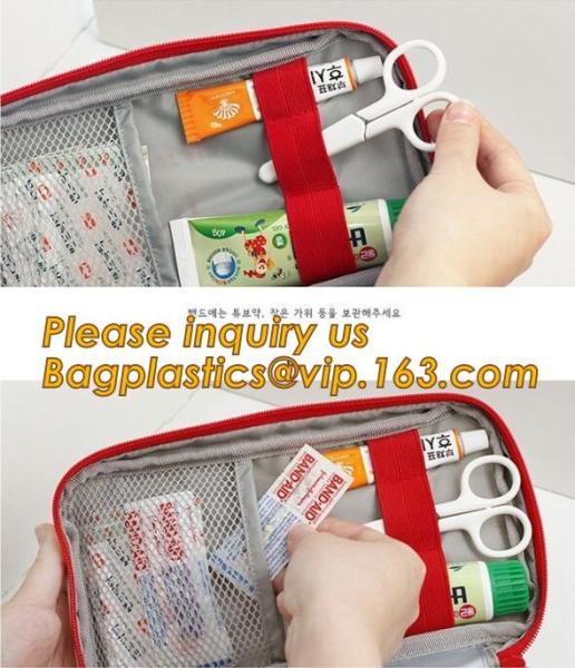 EVA First Aid Kit Packed with hospital grade medical supplies for ,portable car travel military camping survival emergen