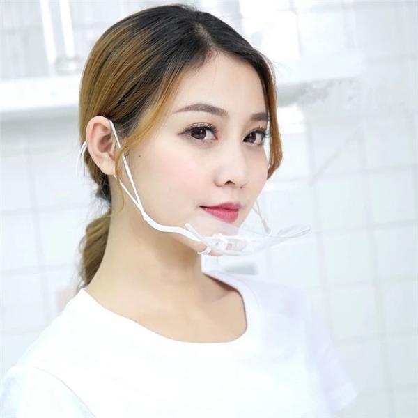 Transparent Anti Fog Transparent PC Material Face Mask Anti Saliva
