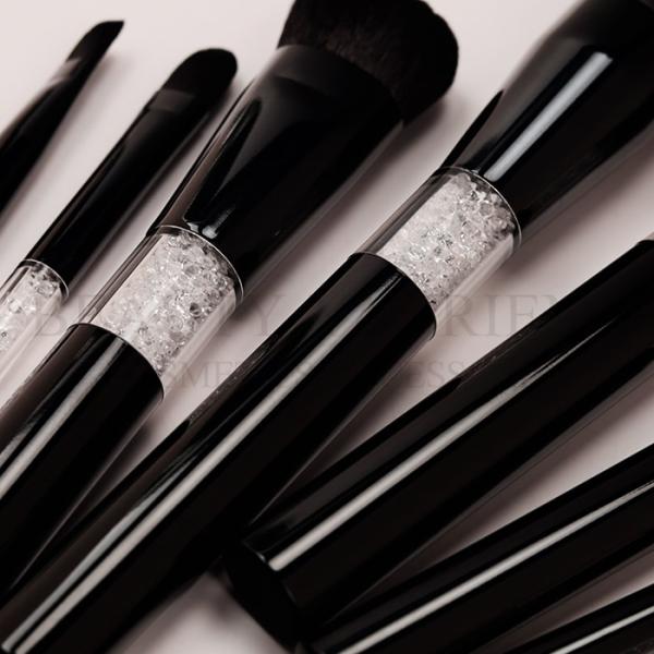 8pcs High End Makeup Brush Set 18.5cm Aluminum Tube Acrylic Handle