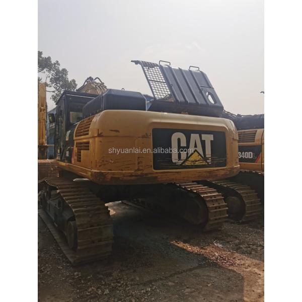 Excavadora original CAT340D y diseño de acero blando con cilindro hidráulico original