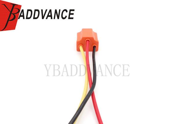 3 conector cerâmico fêmea do farol da trança H4/9003/HB2 das cablagens do Pin