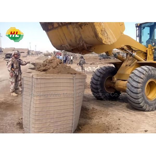 Ballistic Protection Welded Defensive Barrier Heavy Duty Sand Wall Defensive Barrier Defensive Barrier Sand Bastion Explosionproof Sand Wall Barrier for Sale