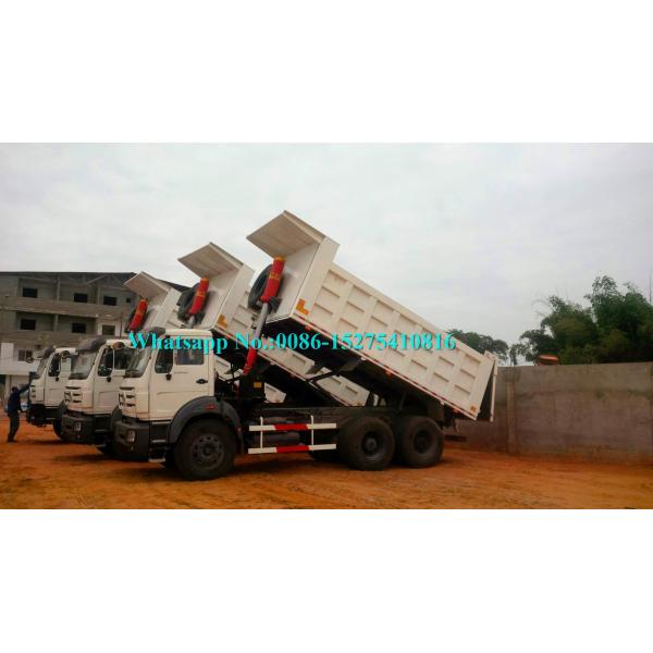 Grande vitesse résistante de la marque ND3253B38 du camion à benne basculante de cabine de LHD NG80B BEIBEN