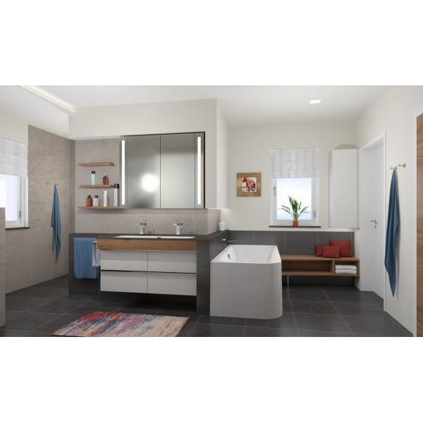 Производители оптом Интеллектуальные дверцы зеркала ванной комнаты Простые противотуманные светодиодные двери Длина опциональное зеркало из алюминиевого сплава