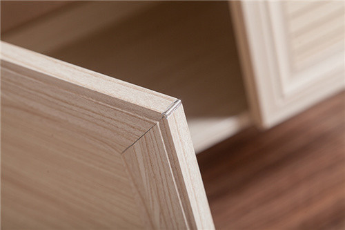 Wooden Grain Bathroom Sinks And Vanities Fire Proof Anti Corrode With 780mm Shelf