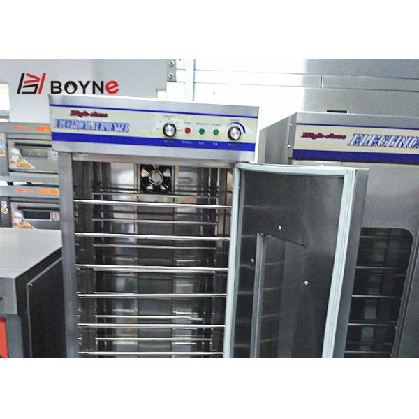 Fast Heated 12 Trays Stainless Steel Dough Fermentation Machine For Bakery