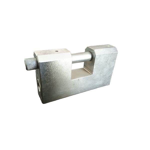 Rarlux Heavy Duty Padlock Double Locking System Rectangular Padlock Hardened Stainless Steel Padlock